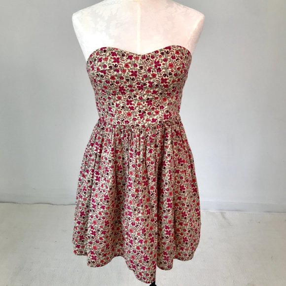 Liberty London M Prairie Ditsy Floral Print Dress - Picture 9 of 12